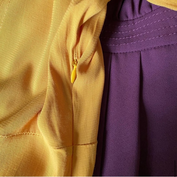 S/W/F Revolve Raline Maxi Dress Mustard Size Medium - Picture 9 of 13